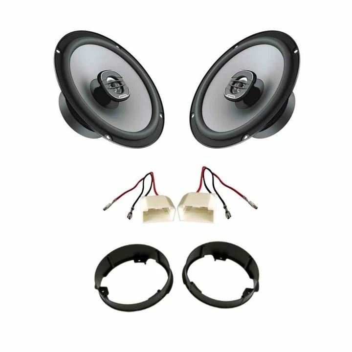 Pachete de difuzoare dedicate - Pachet difuzoare auto Hertz Uno dedicat usi spate Ford Focus C-Max 2003-2010, RMS 55W