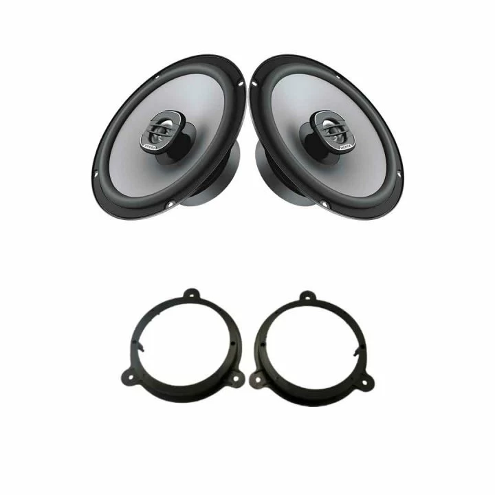 Pachete de difuzoare dedicate - Pachet difuzoare auto Hertz Uno dedicat usi spate Mazda 2 2012-2022, RMS 55W