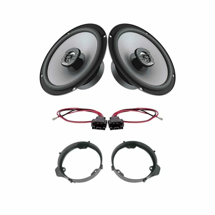 Pachete de difuzoare dedicate - Pachet difuzoare auto Hertz Uno dedicat usi spate Mercedes GLK 2008-2015, RMS 55W