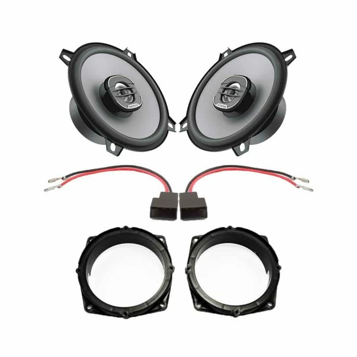 Pachete de difuzoare dedicate - Pachet difuzoare auto Hertz Uno dedicat usi spate Mitsubishi Colt 2004-2012, RMS 40W
