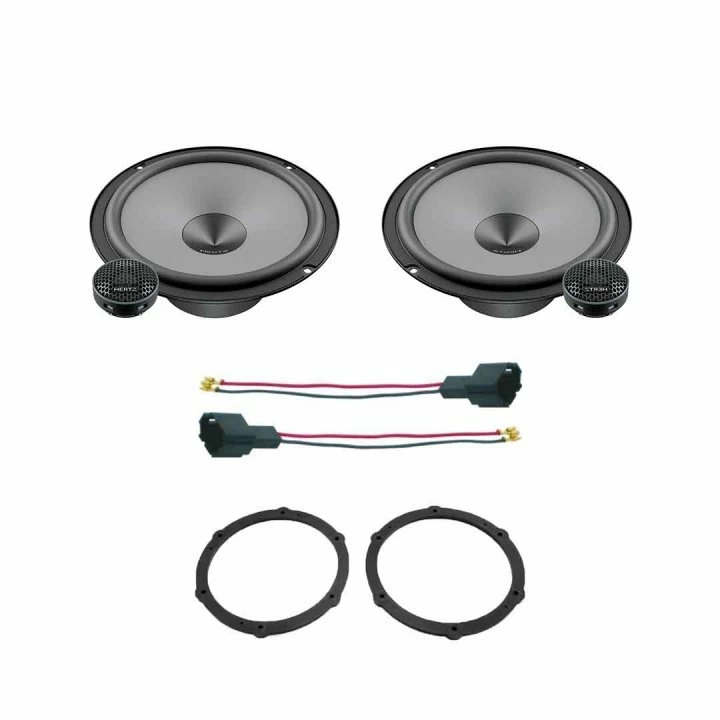 Pachete de difuzoare dedicate - Pachet difuzoare auto Hertz Uno dedicat usi spate Opel Mokka 2020-, RMS 75W