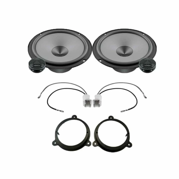 Pachete de difuzoare dedicate - Pachet difuzoare auto Hertz Uno dedicat usi spate Renault Kadjar 2015-, RMS 75W