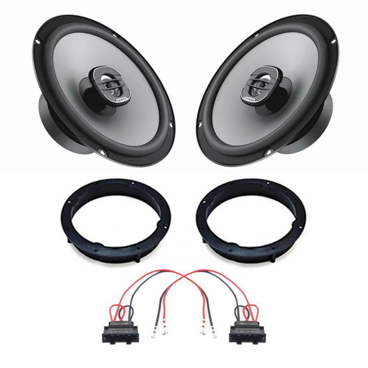 Pachete de difuzoare dedicate - Pachet difuzoare auto Hertz Uno dedicat usi spate Skoda Rapid 2012-, RMS 55W