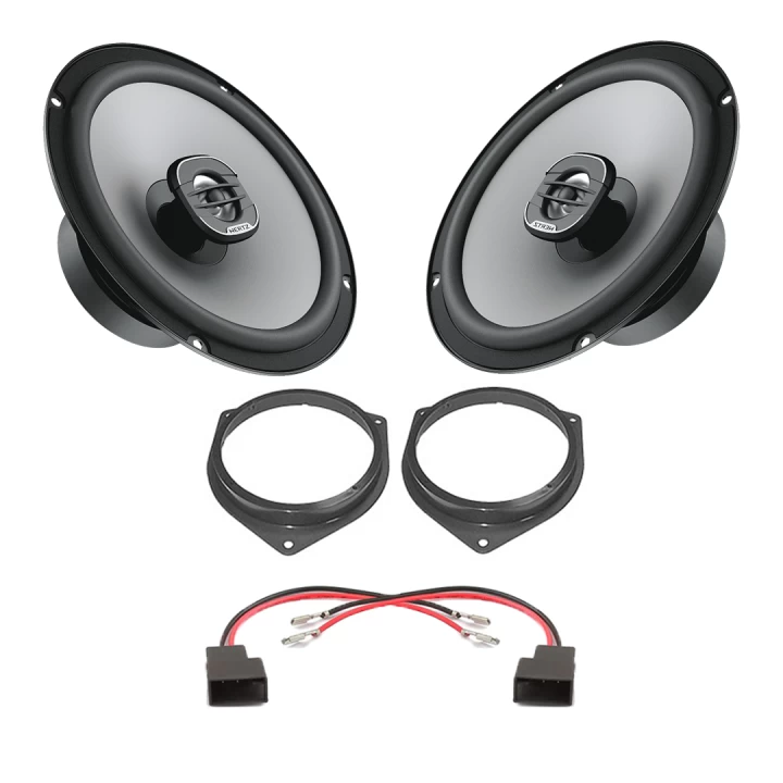 Pachete de difuzoare dedicate - Pachet difuzoare auto Hertz Uno dedicat usi spate Toyota Avensis 2003-2009, RMS 55W