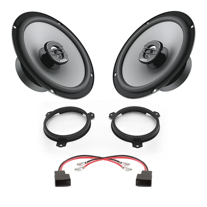 Pachete de difuzoare dedicate - Pachet difuzoare auto Hertz Uno dedicat usi spate Toyota Aygo 2014-2021, RMS 55W