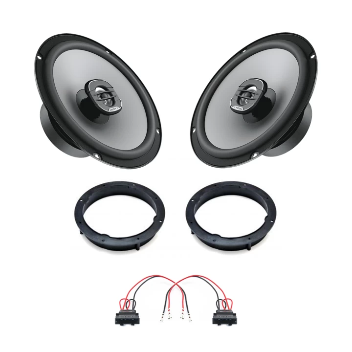 Pachete de difuzoare dedicate - Pachet difuzoare auto Hertz Uno dedicat usi spate Volkswagen Beetle 2011-2018, RMS 55W