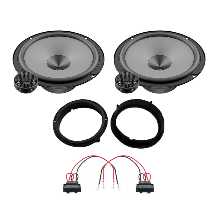 Pachete de difuzoare dedicate - Pachet difuzoare auto Hertz Uno dedicat usi spate Volkswagen Jetta 7 2018-, RMS 75W