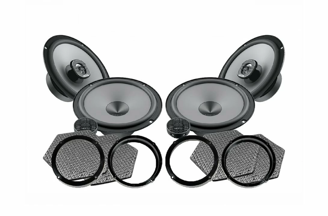 Pachete de difuzoare dedicate - Pachet difuzoare auto Hertz Uno dedicat Volkswagen Polo (2001 - 2020)