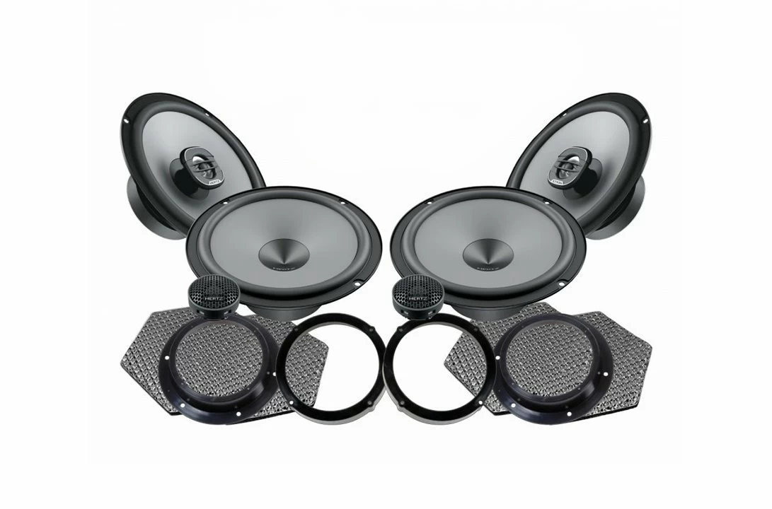 Pachete de difuzoare dedicate - Pachet difuzoare auto Hertz Uno dedicat Volkswagen Touran (2003 - 2015)