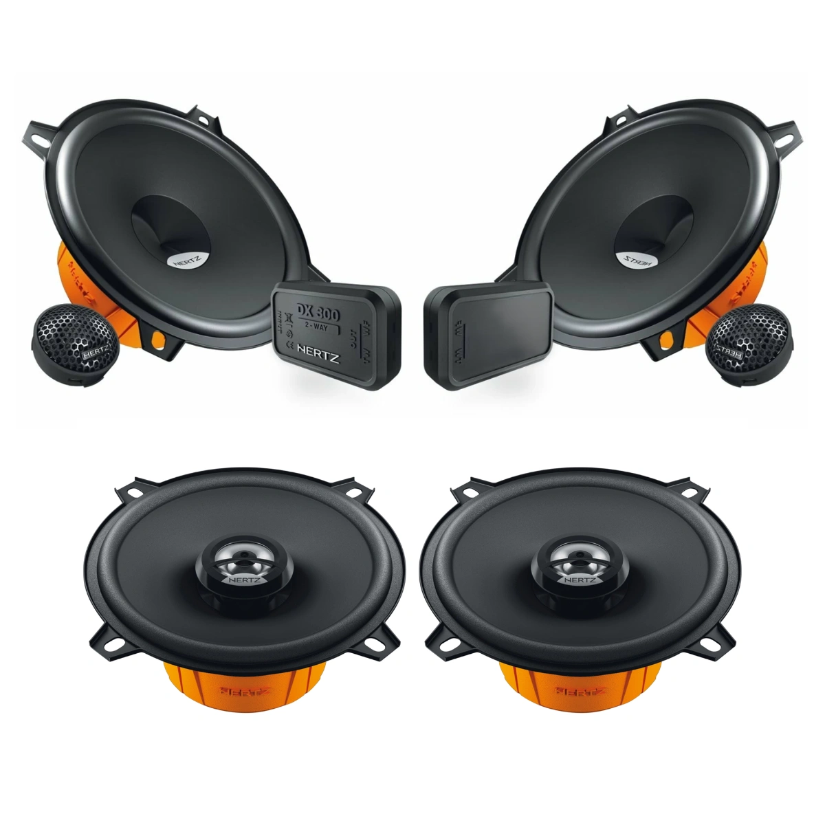 Pachete de difuzoare dedicate - Pachet difuzoare auto Suzuki Wagon R 2012-2023 Hertz Dieci 60 W