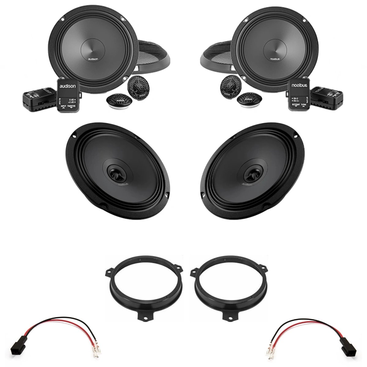 Pachete de difuzoare dedicate - Pachet difuzoare auto Toyota Yaris 2021-2023 Audison Prima 100 W