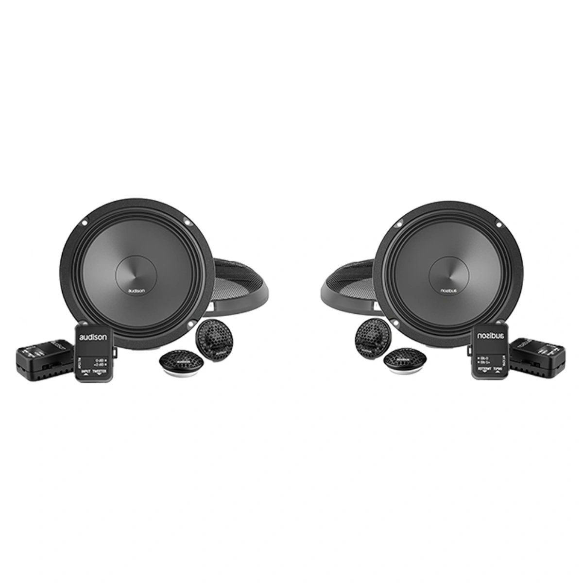 Pachete de difuzoare dedicate - Pachet difuzoare auto usi Fata Volvo S60 2001-2010 Audison Prima 100 W