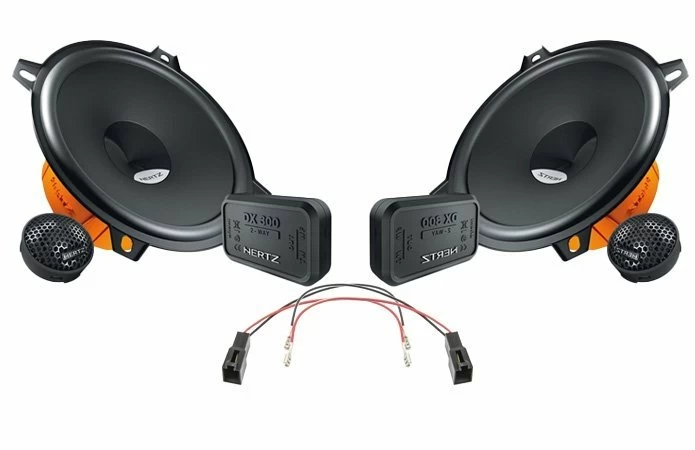 Pachete de difuzoare dedicate - Pachet difuzoare Hertz Dieci dedicate usi fata Dacia Duster 1 (2010 - 2017)