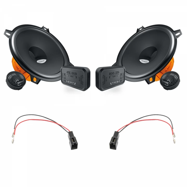 Pachete de difuzoare dedicate - Pachet difuzoare Hertz Dieci dedicate usi fata Renault Megane 2 (2002 - 2009)