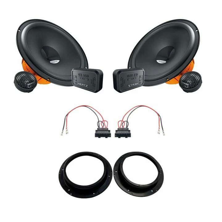 Pachete de difuzoare dedicate - Pachet difuzoare Hertz Dieci dedicate usi fata Skoda Octavia 2 (2004 - 2013)