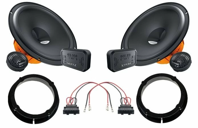 Pachete de difuzoare dedicate - Pachet difuzoare Hertz Dieci dedicate usi fata Volkswagen Golf IV (1998 - 2004)