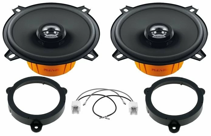 Pachete de difuzoare dedicate - Pachet difuzoare Hertz Dieci dedicate usi spate Dacia Logan, Sandero, Lodgy (2012 - 2019)