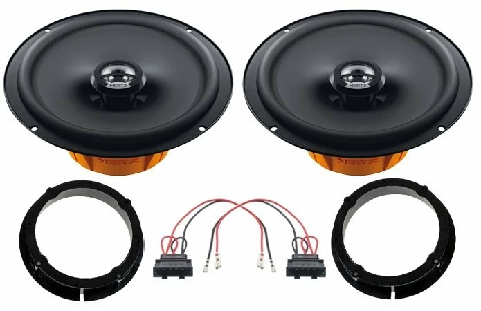 Pachete de difuzoare dedicate - Pachet difuzoare Hertz Dieci dedicate usi spate Volkswagen Golf V (2003 - 2009)