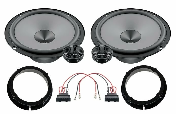 Pachete de difuzoare dedicate - Pachet difuzoare Hertz Uno dedicate usi fata Volkswagen Golf IV (1998 - 2004)