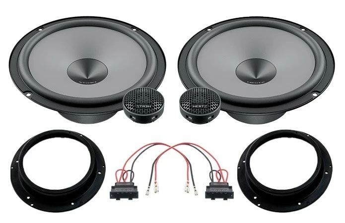 Pachete de difuzoare dedicate - Pachet difuzoare Hertz Uno dedicate usi fata Volkswagen Golf V (2003 - 2009)