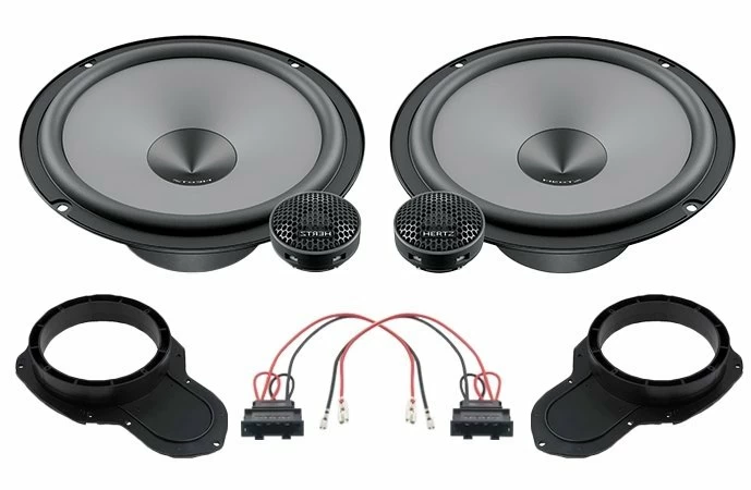 Pachete de difuzoare dedicate - Pachet difuzoare Hertz Uno dedicate usi fata Volkswagen Passat CC (2009 - 2017)