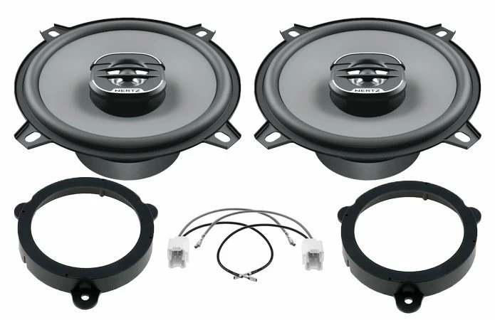 Pachete de difuzoare dedicate - Pachet difuzoare Hertz Uno dedicate usi spate Dacia Logan, Sandero, Lodgy (2012 - 2019)