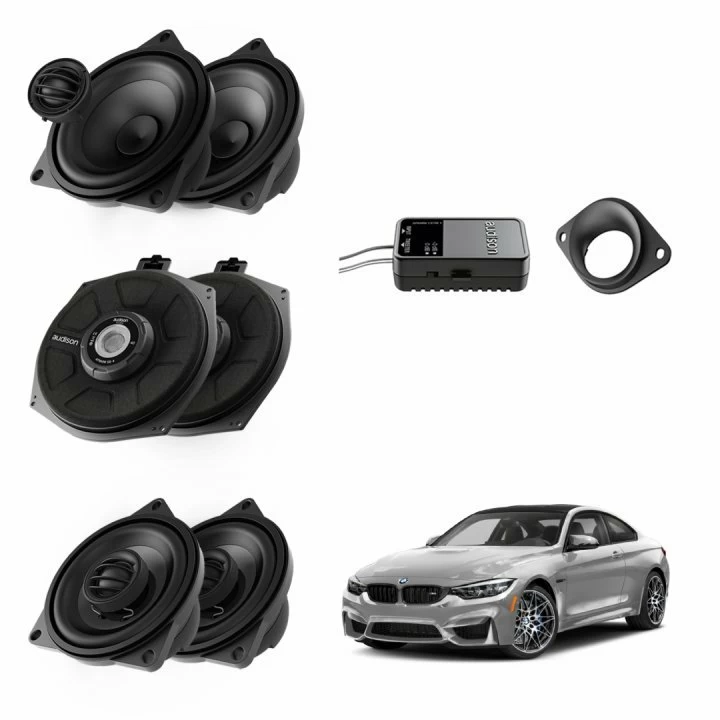 CarAudio - Pachet difuzoare Plug&Play Audison dedicate BMW K4M X4M