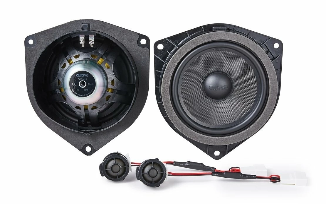 Pachet sistem audio Plug&Play Awave dedicat Toyota + Amplificator [1]