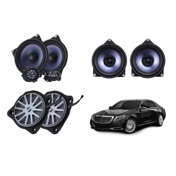 Difuzoare auto dedicate Mercedes-Benz - Pachet upgrade difuzoare STEG Audio dedicat Mercedes Benz