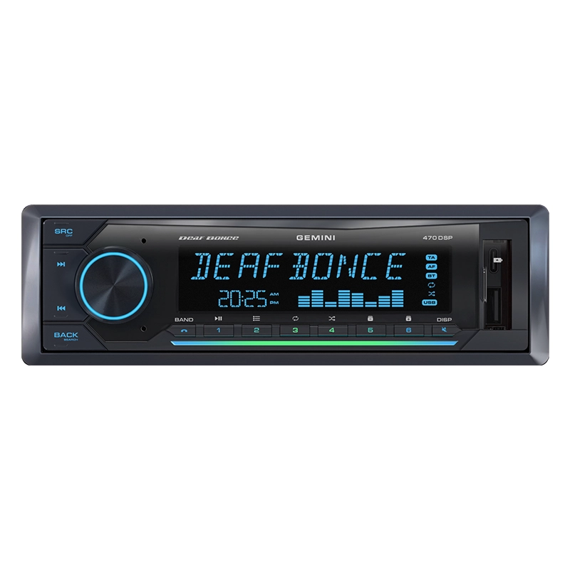 Universale - Player Auto Deaf Bonce Gemini 470DSP, 1 DIN cu DSP, 4 Canale, 4x20W RMS, Bluetooth
