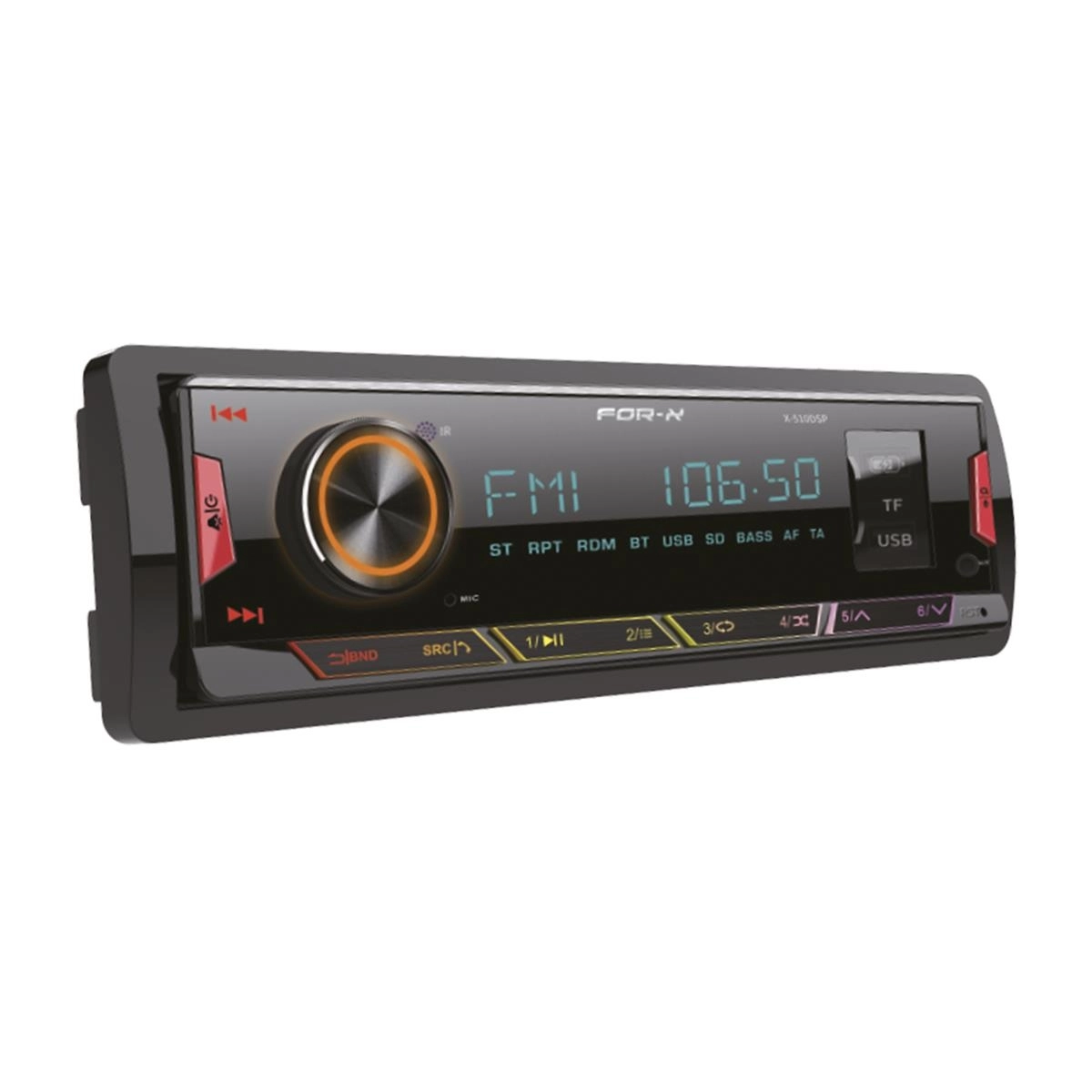 Navigatii Universale - Player auto ForX X-510DSP, 1 DIN, 4x60W
