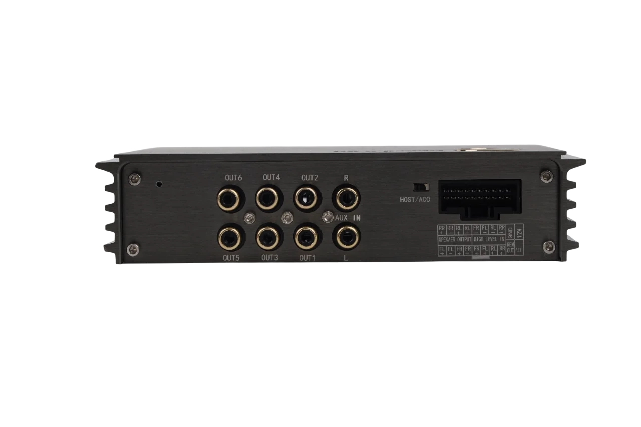 Rainbow EL-PA4.6, Amplificator 4 x 50 W cu DSP 6 Canale, 177 mm, 200 W [8]