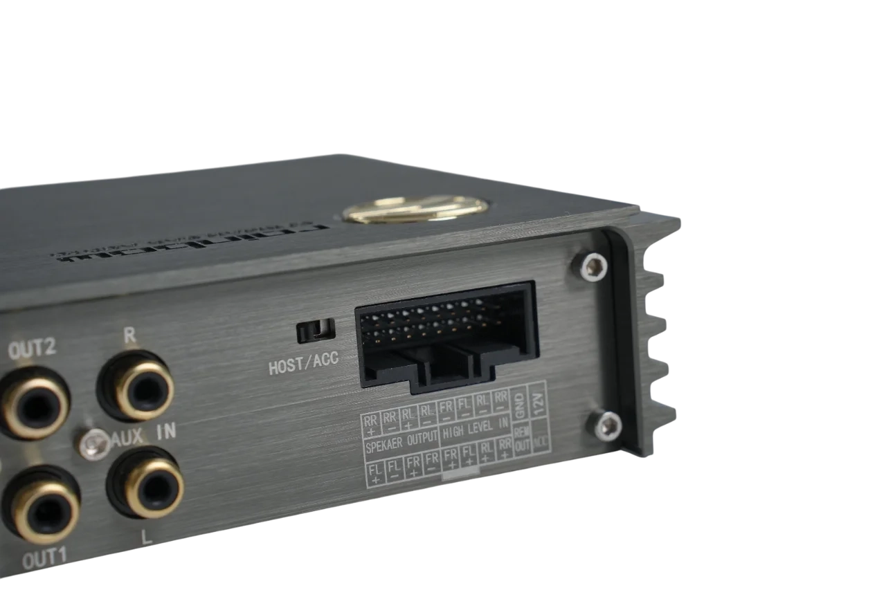 Rainbow EL-PA4.6, Amplificator 4 x 50 W cu DSP 6 Canale, 177 mm, 200 W [5]