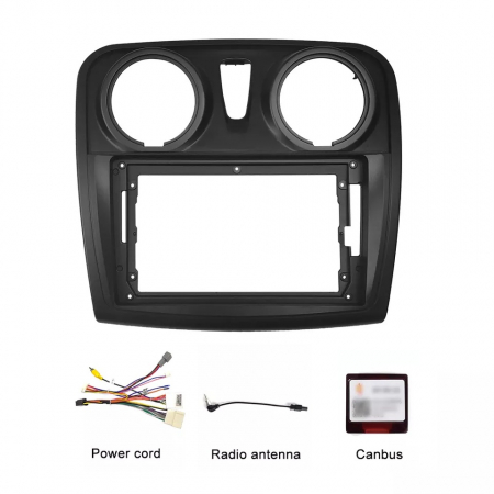 Accesorii - Rama adaptoare cu cablaj pentru navigatie Android Renault Dacia Logan/Sandero (2012-2020)