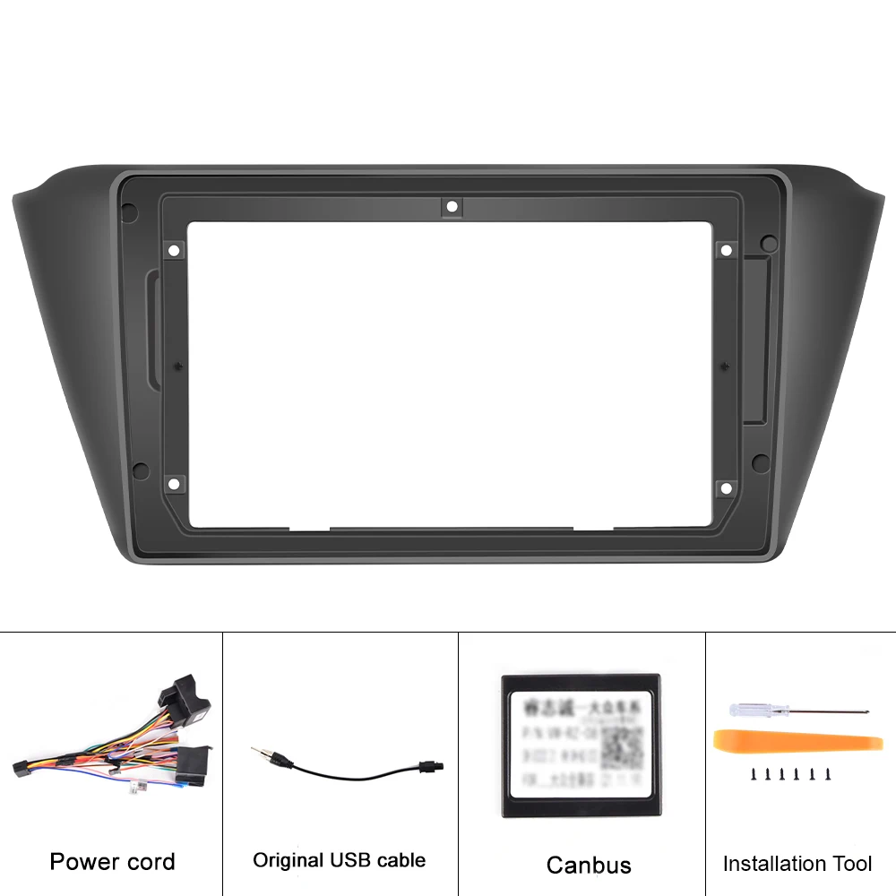 Rama adaptoare cu cablaj pentru navigatie Android Skoda Fabia (2014-2019) [3]