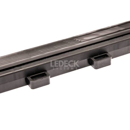 Rampa laterală cu prindere exterioară (mama) – Pardoseala Modulara Plastic PP – Negru [3]