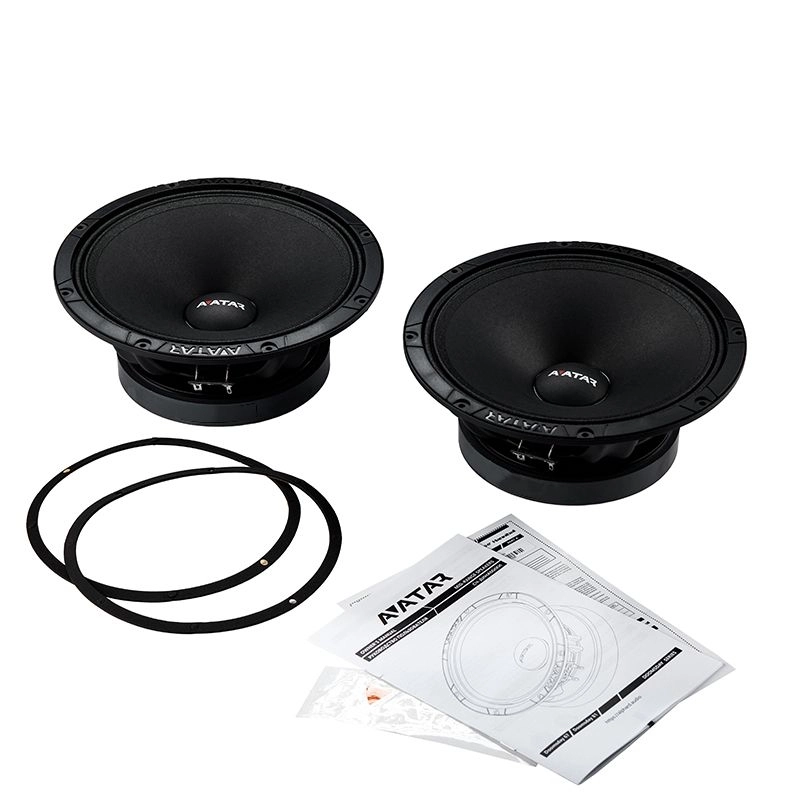 Set 2 Difuzoare Auto Avatar Doomsday 81, Midrange 200mm, 300W RMS, 4 Ohm [4]