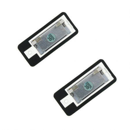 Set 2 Lampi LED iluminare numar Audi A3 A4 B6 B7 A6 4F Q7 A8 [1]