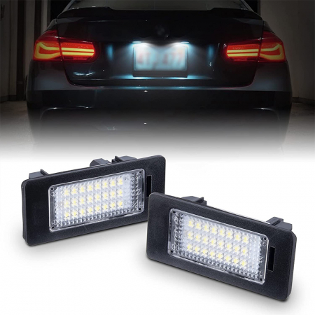 Set 2 Lampi LED iluminare numar BMW E39 E60 E61 E70 E71 E90 E91 E92 E93 [4]