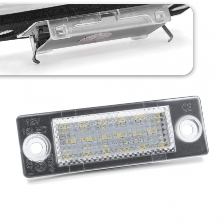 Iluminare Led Numar - Set 2 Lampi LED iluminare numar VW Golf plus, Jetta, Touran, Transporter, Caddy, Passat B6 Break