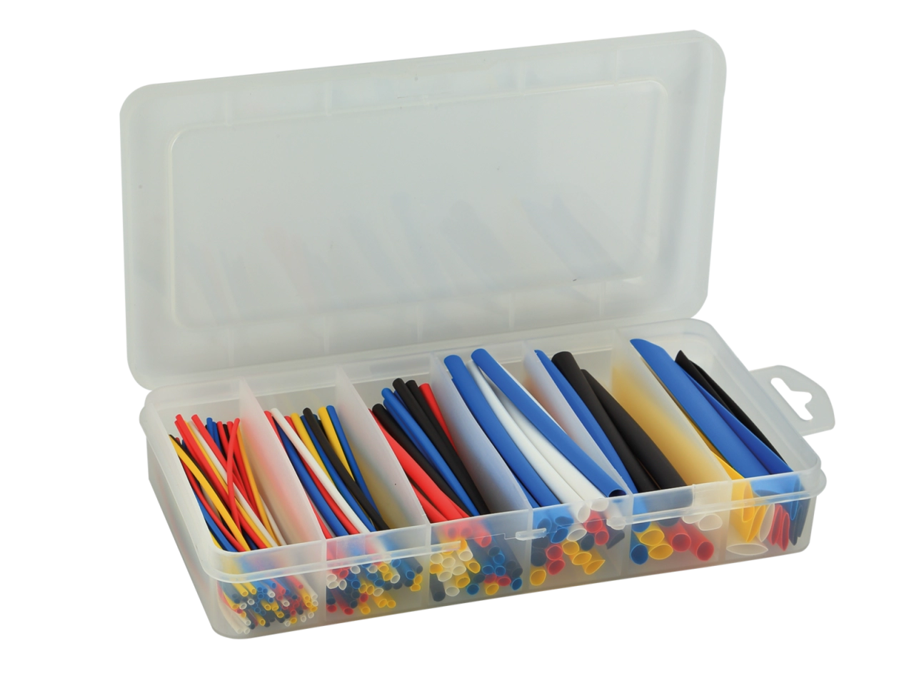Tresa cablu - Set tub termocontractabil multicolor ACV 34125-127, 1.2-9.5mm, 100mm, 170 bucati