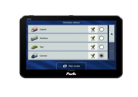 Sistem de Navigatie PilotOn H12 — GPS 7 inch cu Cameră DVR Full HD, 2GB RAM, pentru Camion, Hărți Europa incluse [3]