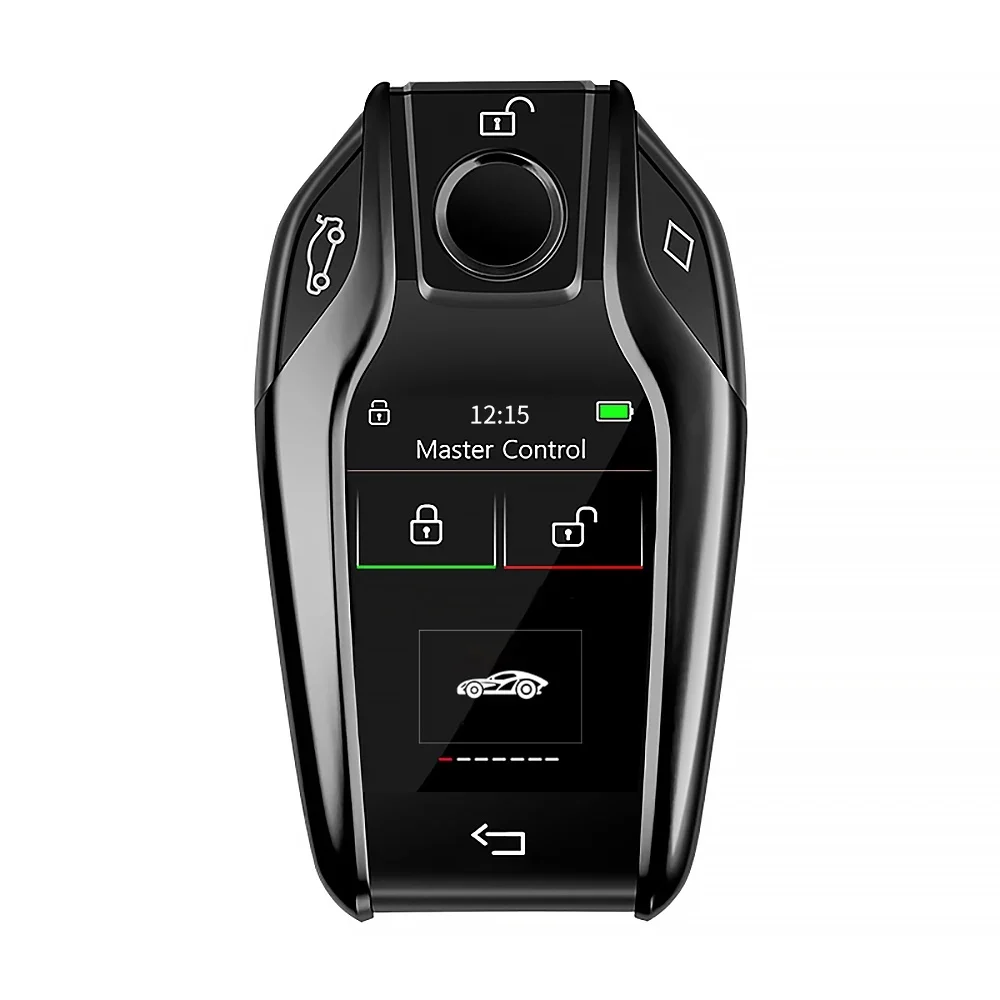 Accesorii - Cheie Smart Key Auto dedicata BMW, LCD , Neagra