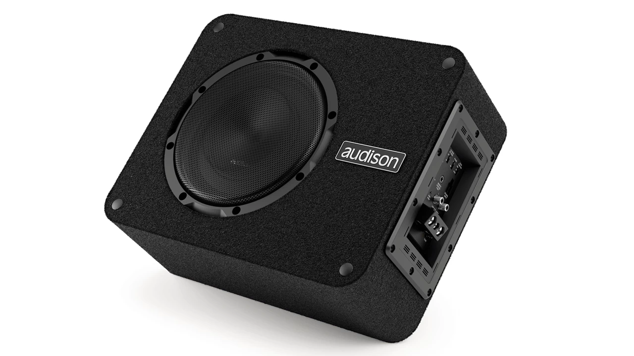 Subwoofere auto - Subwoofer Activ auto Audison Prima APBX 8 AS, 200 mm, 250 RMS
