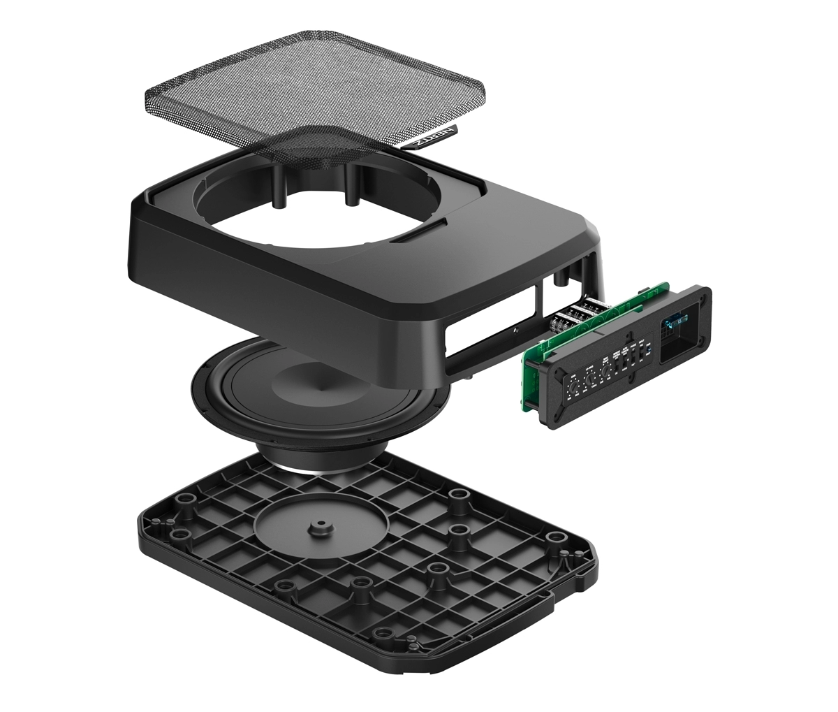 Subwoofer auto Hertz Dieci DBA 201 F, 200mm, 220W RMS [4]