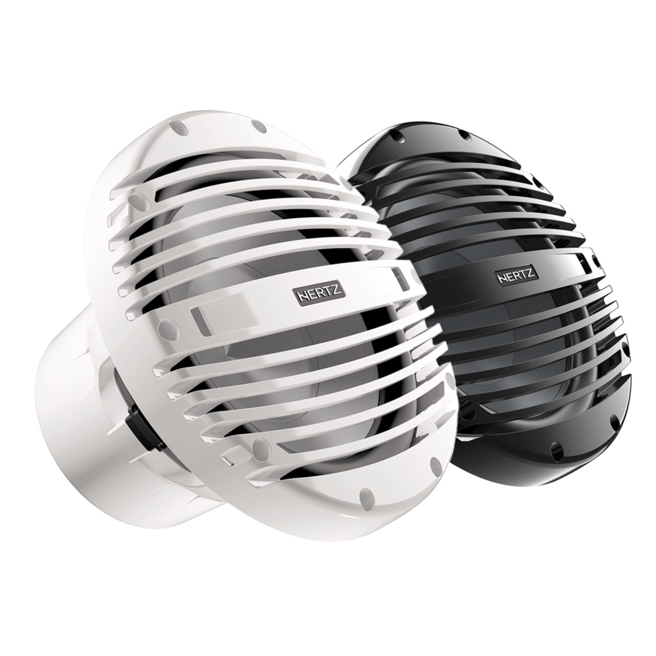 Subwoofer marine Hertz HMS 10 B4-LD-C/W, Negru, Alb, 250mm, 250W RMS, 4Ω [0]