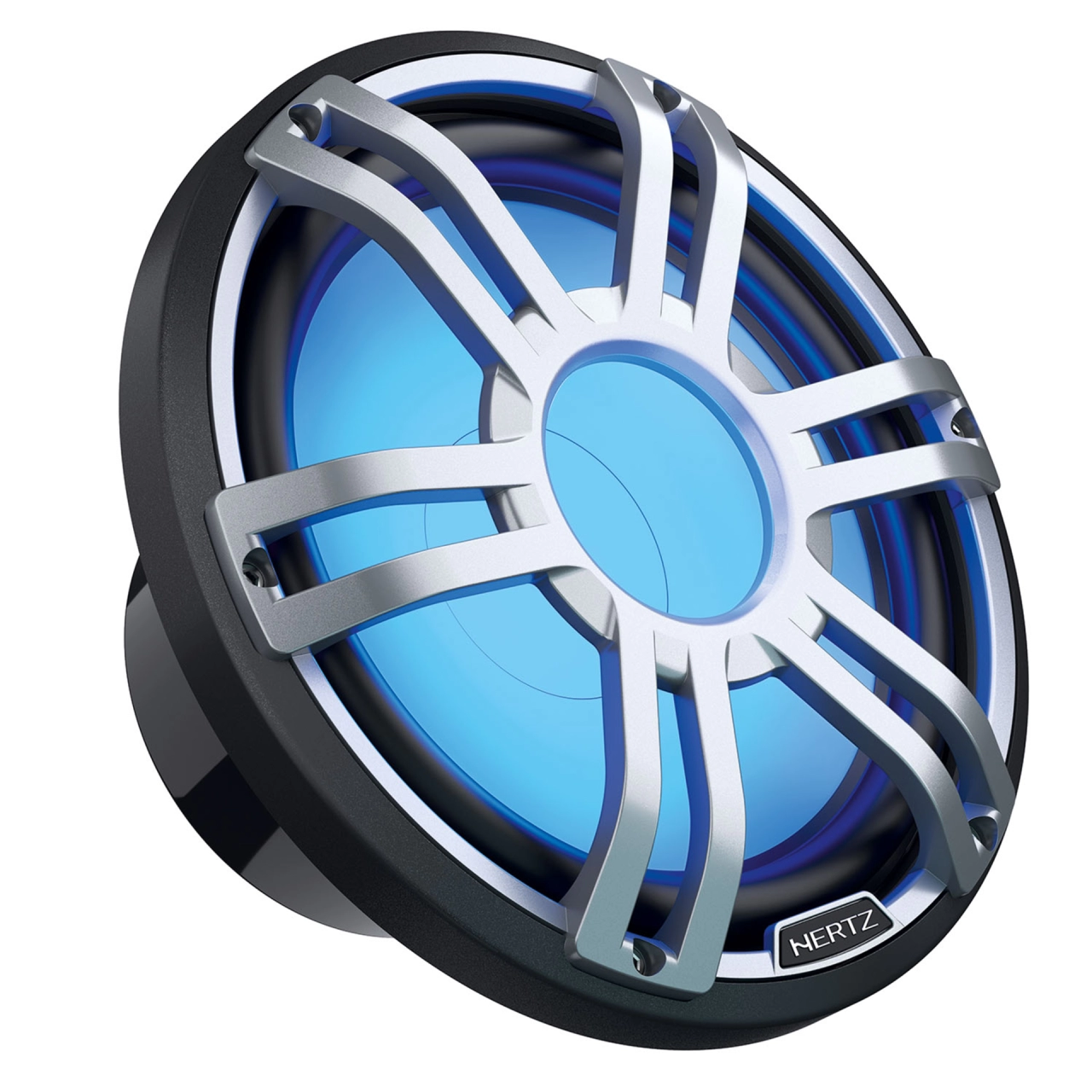 Subwoofere marine - Subwoofer Marine Hertz HMS 10 S2-LD-G / SW, Negru / Alb, 250mm, 250W RMS, 2Ω