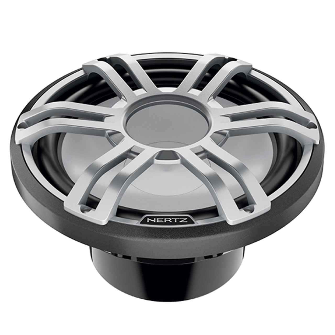 Subwoofer Marine Hertz HMS 12 S4-LD-G / SW, Negru / Alb, 300mm, 500W RMS 4Ω [2]
