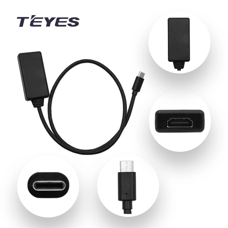 Accesorii Auto - Teyes Cablu Adaptor Type-C la HDMI, pentru Navigatii Teyes cu Iesire Video Digitala