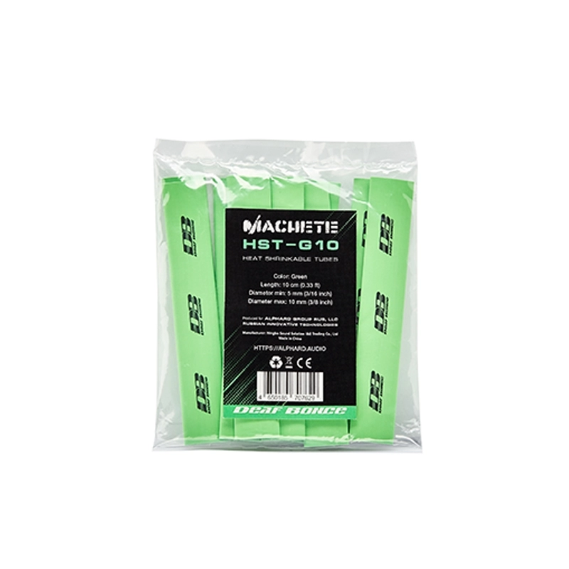 Accesorii Montaj - Tub termocontractabil Deaf Bonce Machete HST-G10, Verde, 10mm